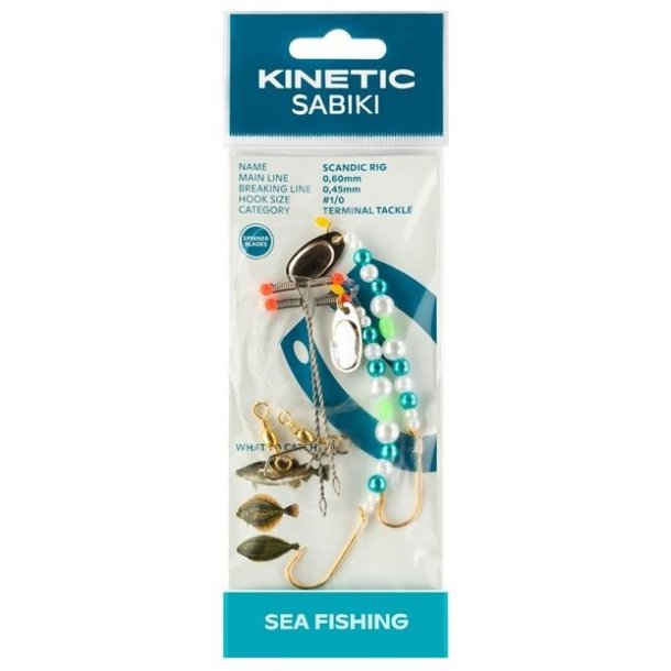 Kinetic Sabiki Scandic Rig